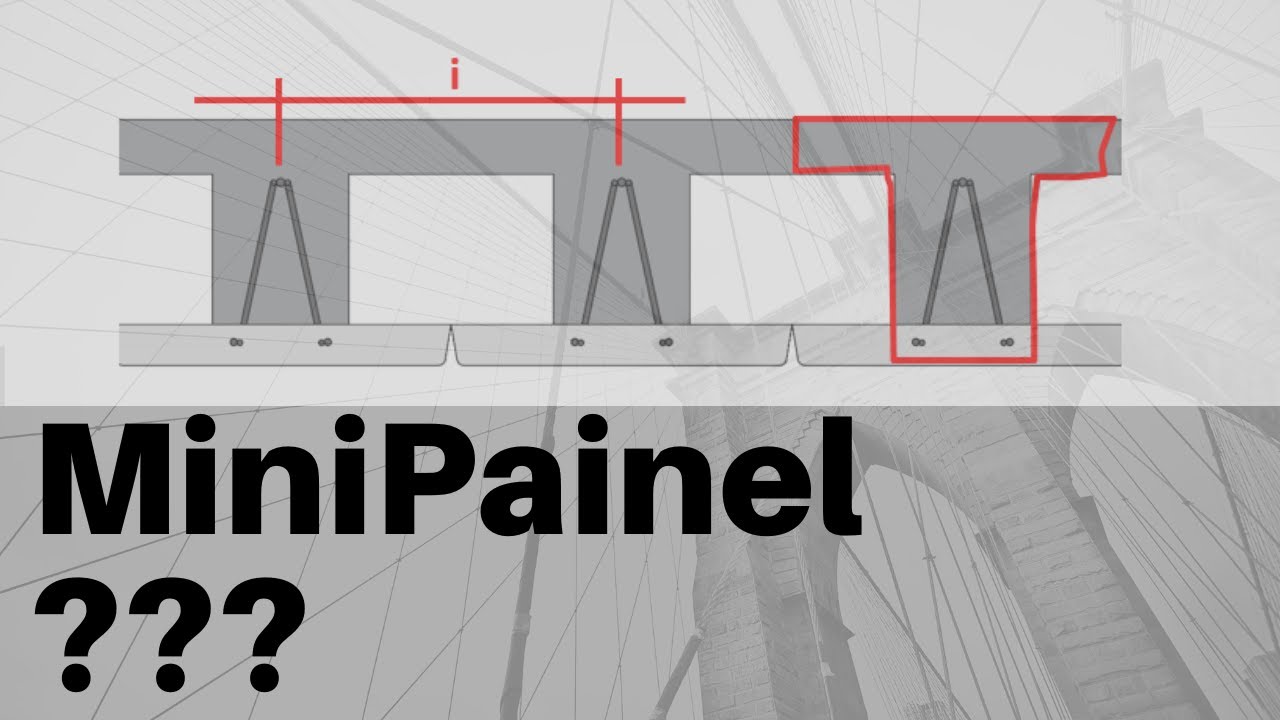 LAJE: Saiba o que é MINIPAINEL treliçado e COMO dimensionar com o SOFTWARE (Laje Painel Treliçado)
