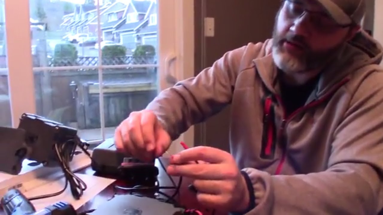 Wiring Assembly and Set Up for Powered Fish Finder Mount kits