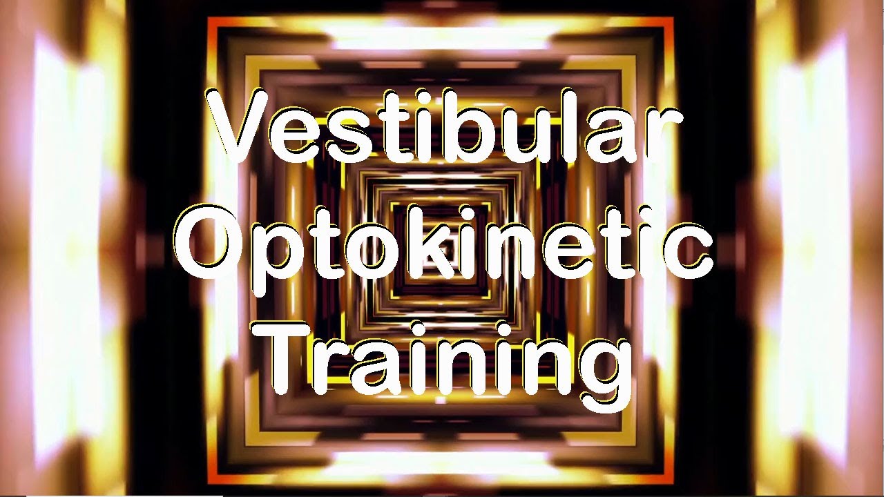 Optokinetic Rehab | Tunnel Visual Exercise | Example 1