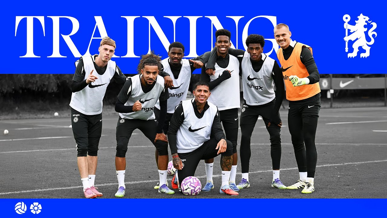 TRAINING ahead of West Ham 💙 | Chelsea Training | CFC 25/26