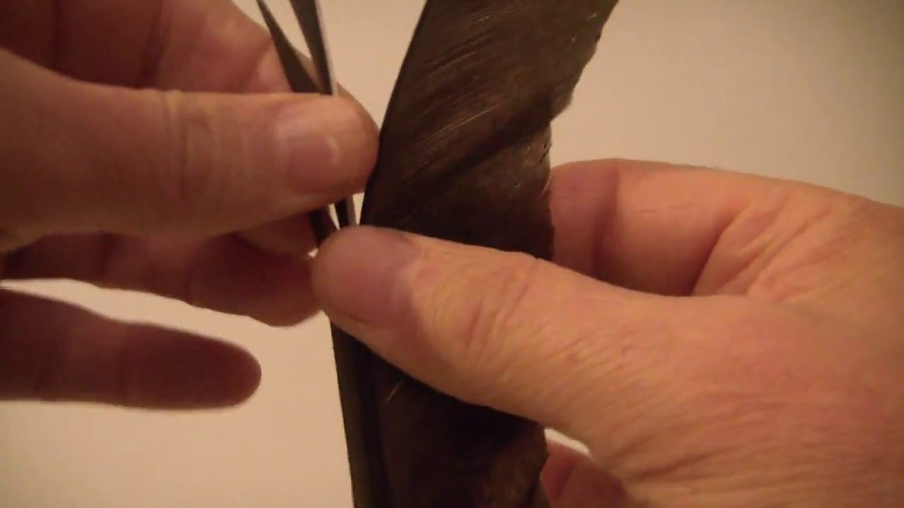 Primitive arrow fletching - make - test with primitive angular self bow & synthetic KTB