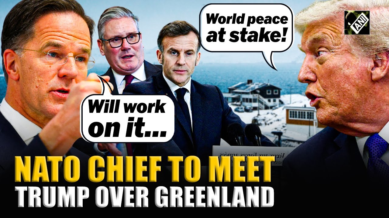 Greenland row intensifies: NATO Chief Mark Rutte to meet US President Donald Trump
