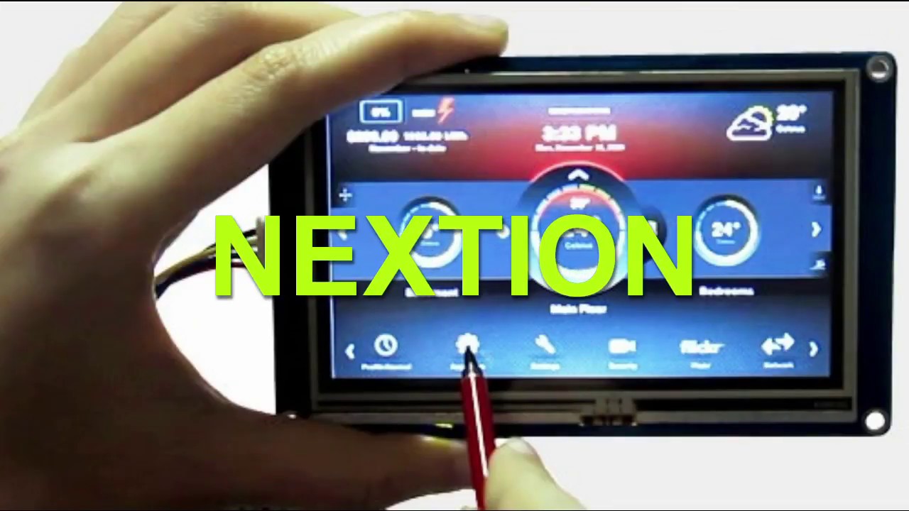 WYŚWIETLACZ NEXTION ARDUINO SLIDER #12