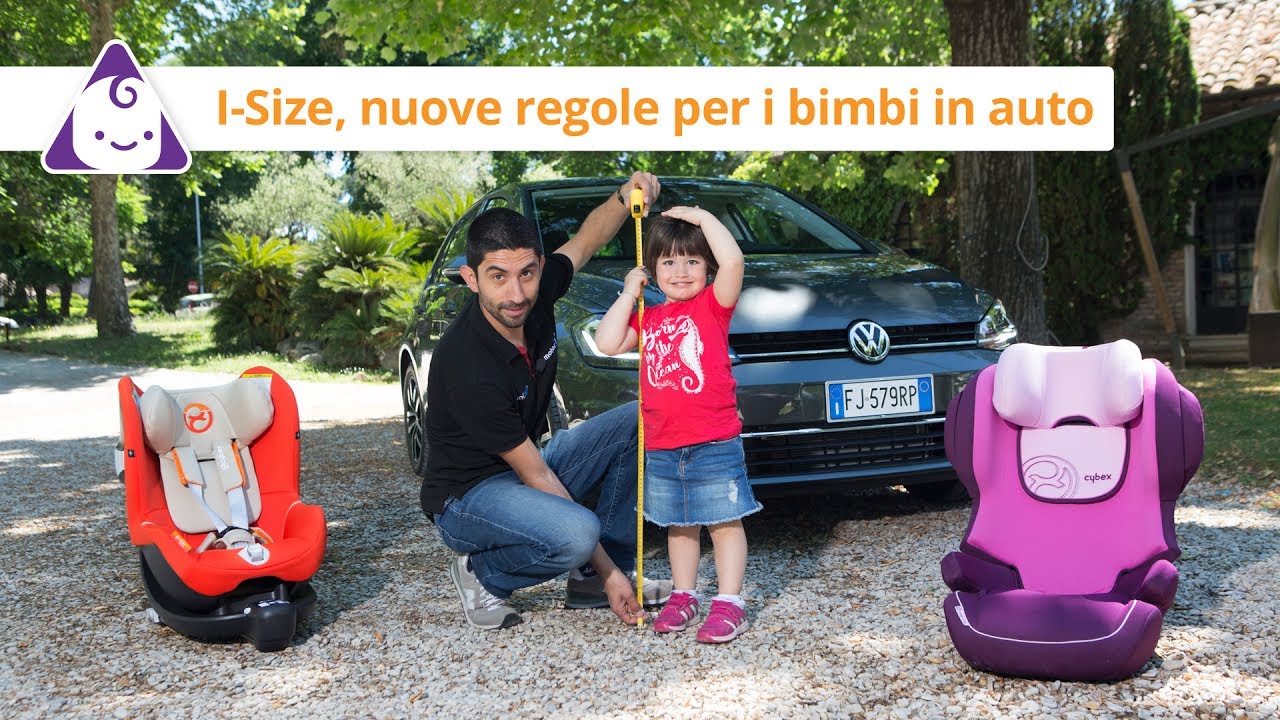 Bambini in auto | Le nuove regole i-Size
