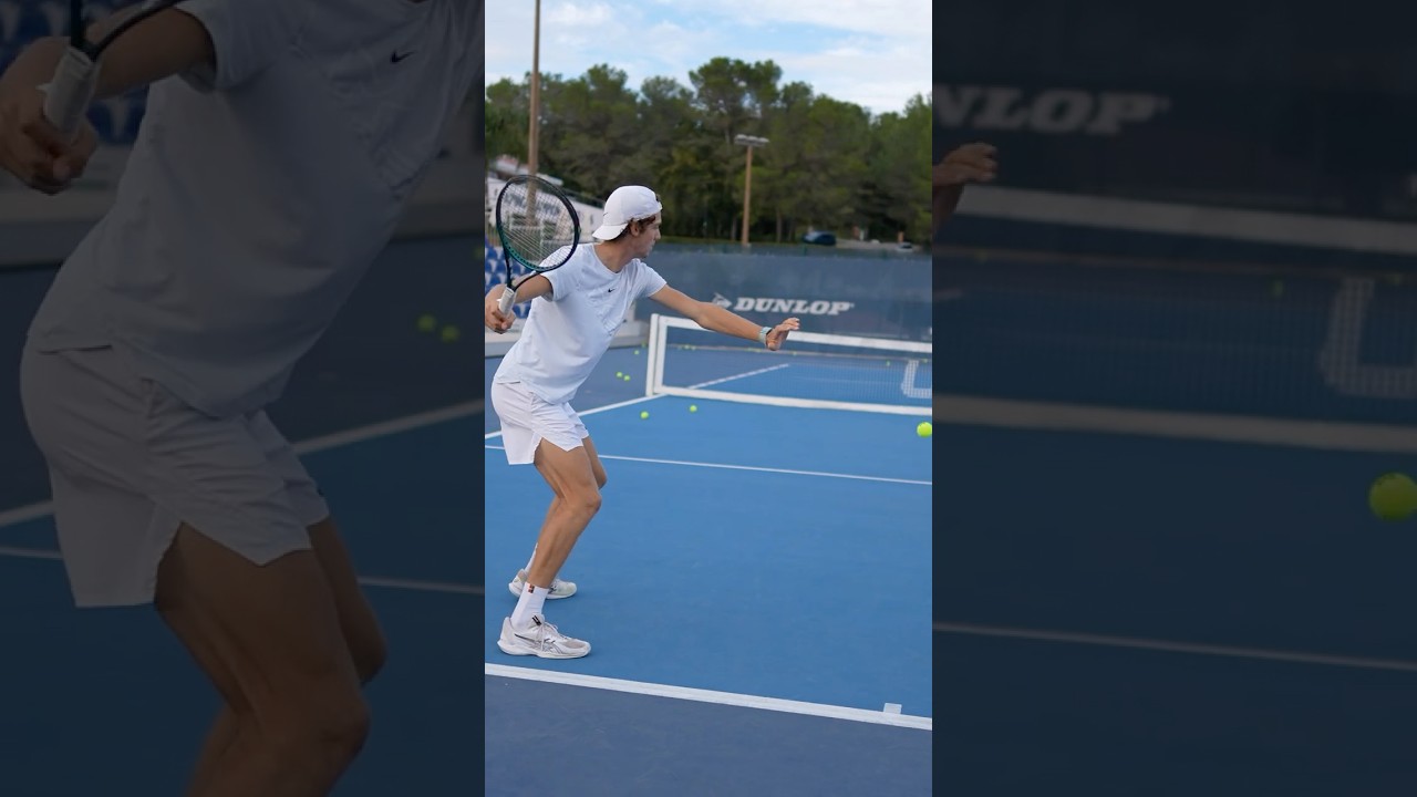 Fix your shot control in seconds! 💥 #TennisTips #ShotControl #ImproveYourGame #TennisLessons