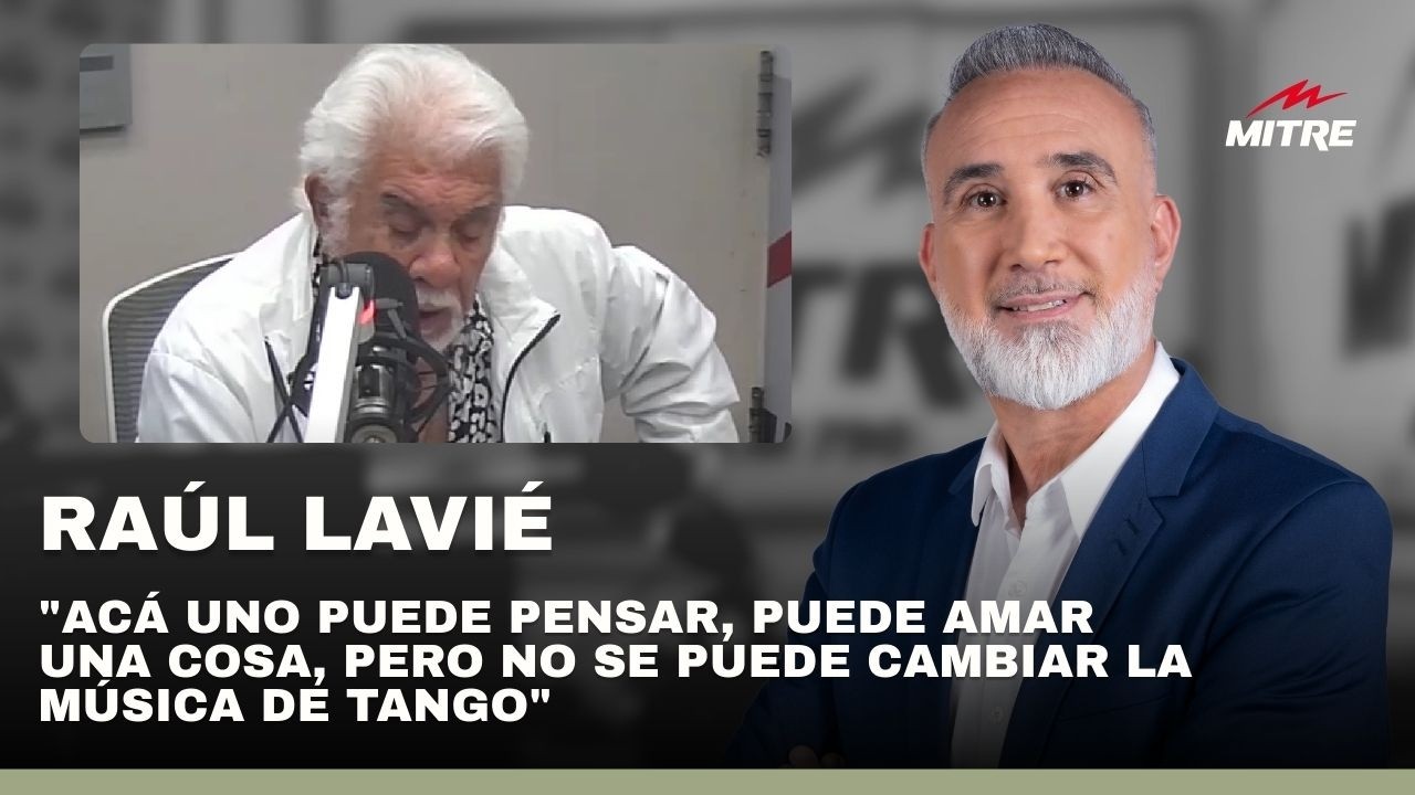 La nota a Raúl Lavié, cantante de tango, en 