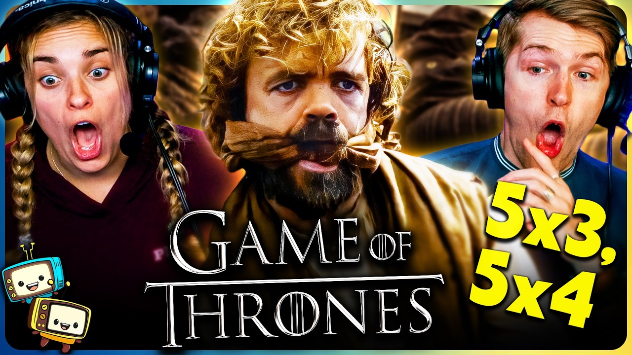 GAME OF THRONES 5x3 & 5x4 Reaction! | First Time Watch! | Peter Dinklage | Lena Headey