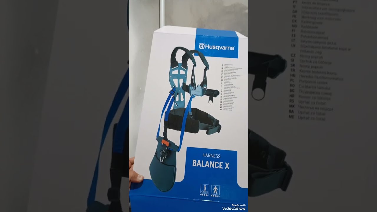   Cinto roçadeira husqvarna xbalance. 