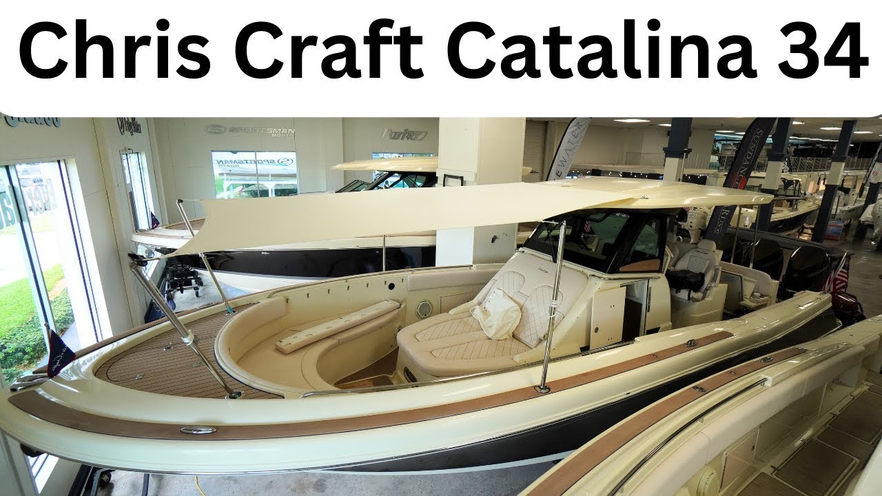 Custom Sunshades for ANY Boat! Chris Craft Catalina 34