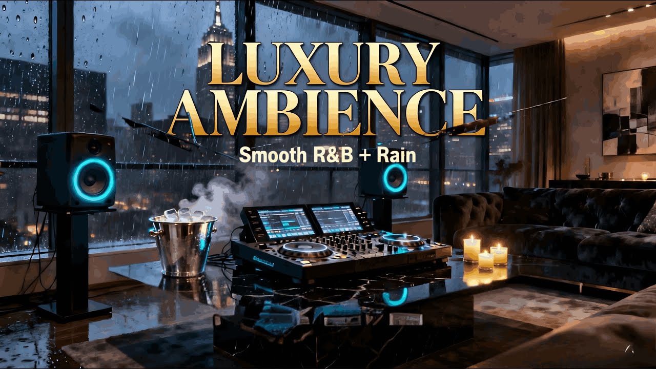 🔴 LIVE: Smooth R&B Soul for Rainy Days 🌧️ Relaxing Melodies to Ease Your Mind