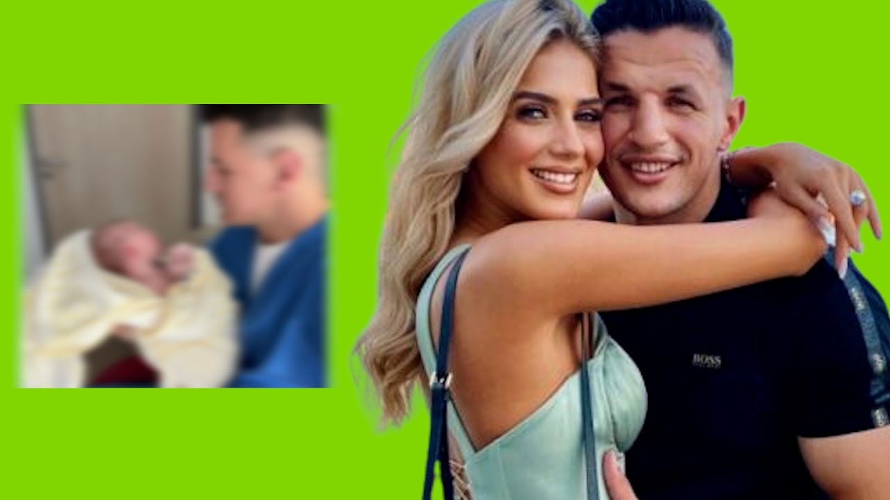 Robin Krasniqi behet baba per here te pare...Fotoja e pare me djalin e tij....