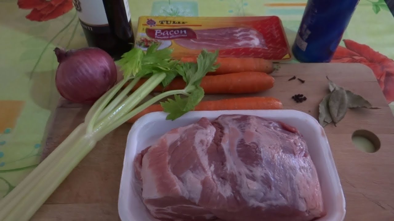 Arrosto di coppa di maiale