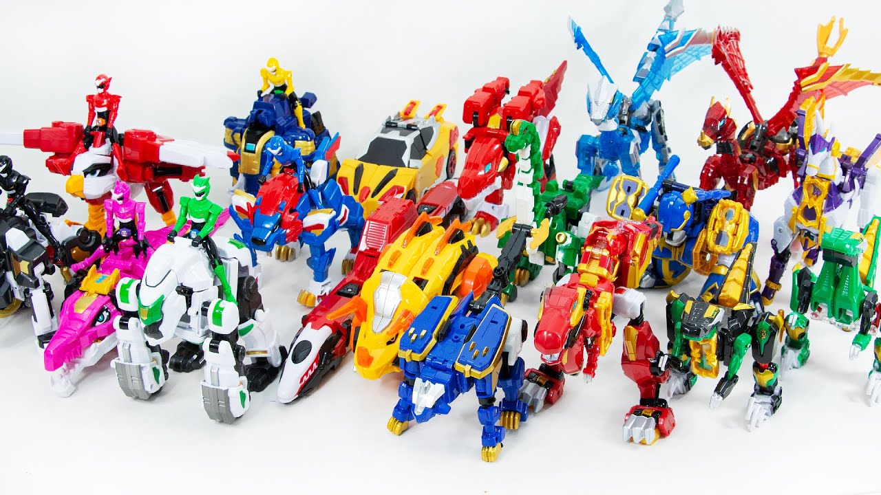 MiniForce AnimalTron Super10x DinoTrainer S04 All Beast Dino Mecha Transformation