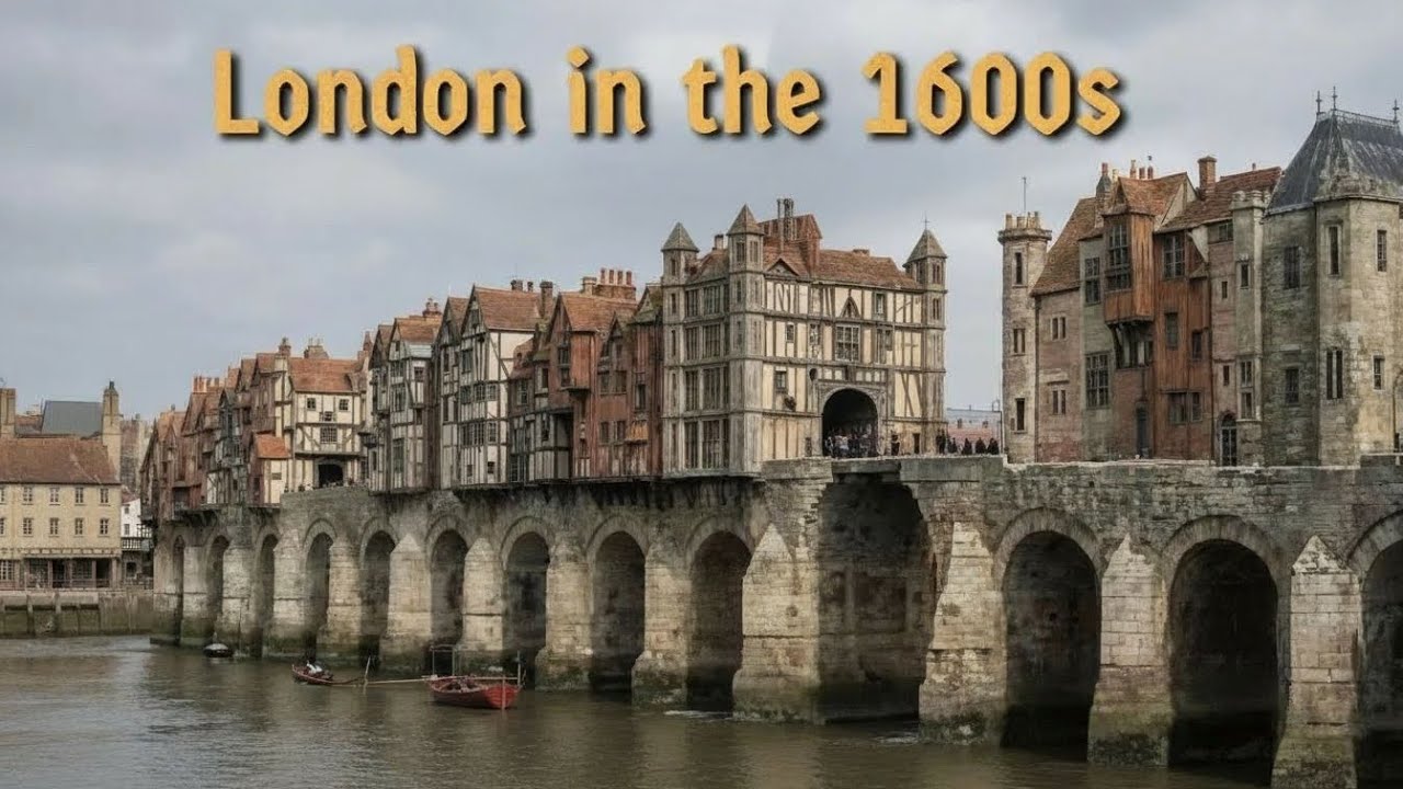London 1600s Ai Visual Reconstruction. 