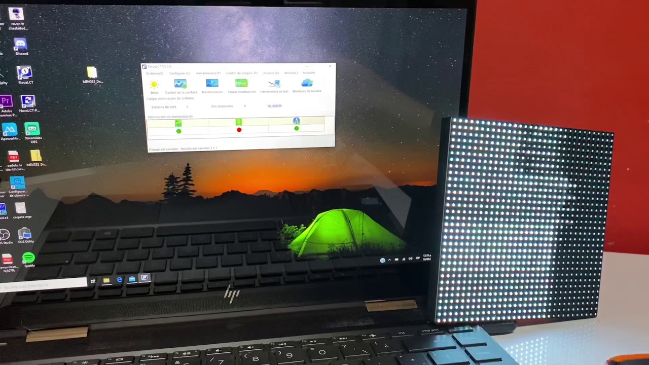 Actualizar receiving cards MRV336