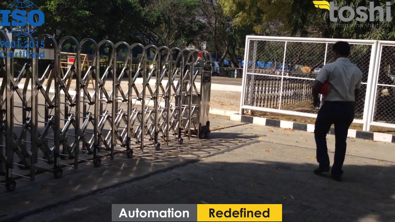 Toshi Retractable Gate - Rust Free Manufacturer India | Toshi Automation Solutions