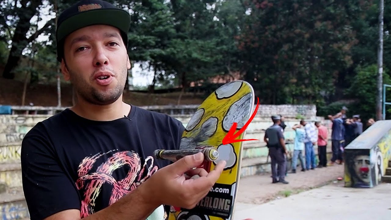 Funcionou? Rodas de Cano PVC no Skat&atilde;o!
