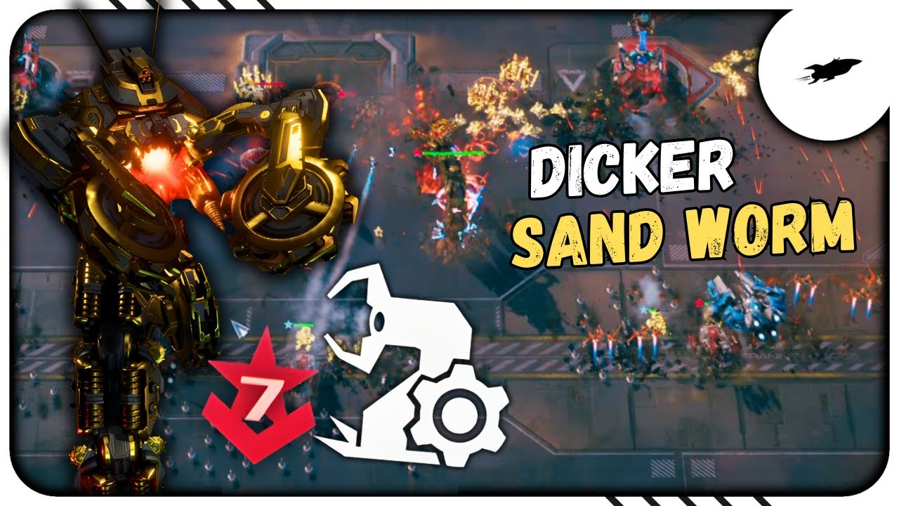 Level 7 Sand Worm tankt alles! | Mechabellum