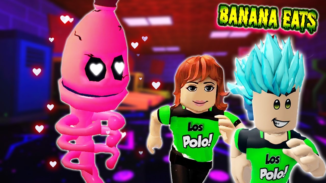 Esta BANANA te quiere... COMER!! Los Polo en Roblox Banana Eats