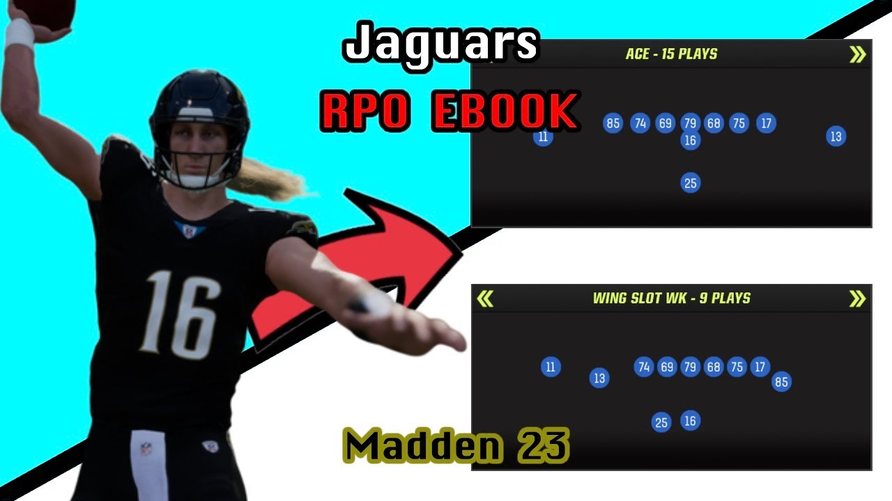 FREE RPO EBOOK! | Jacksonville Jaguars Scheme | Madden 23 Tips & Tricks