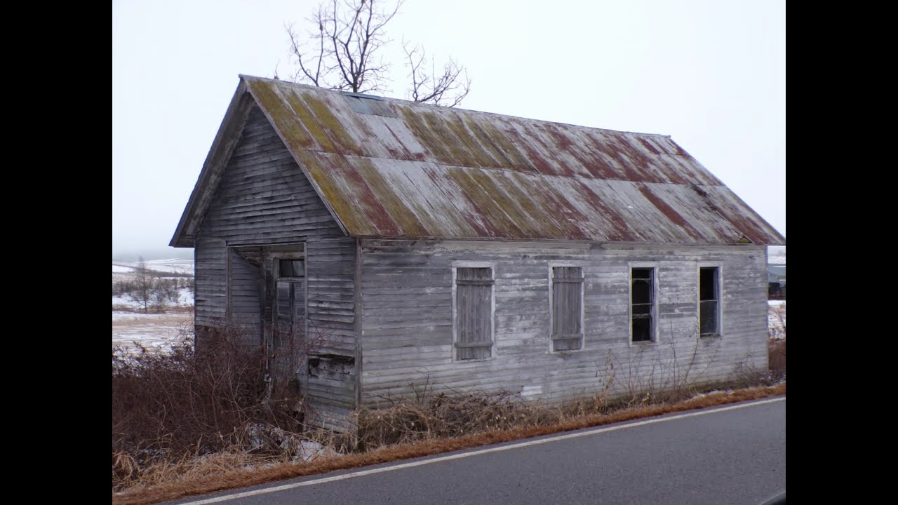 More old farm house & barn buildings