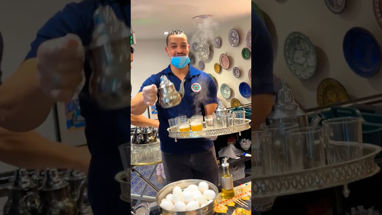 البيت المغربي بشارع المعارض ( البحرين ) عندهم بوفيه برمضان