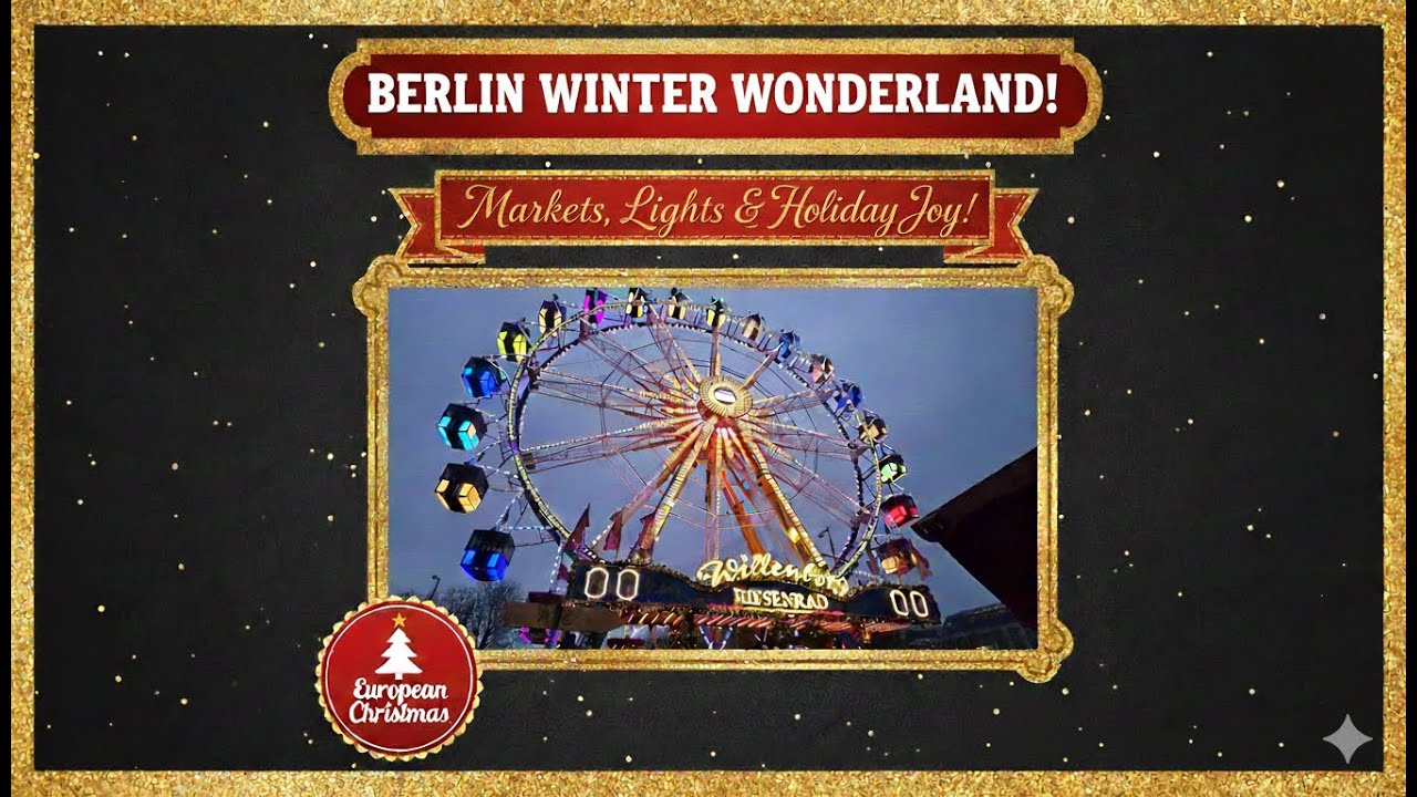 ​✨ BERLIN CHRISTMAS MARKET | The Magical Winter Wonderland! 🎄🎡