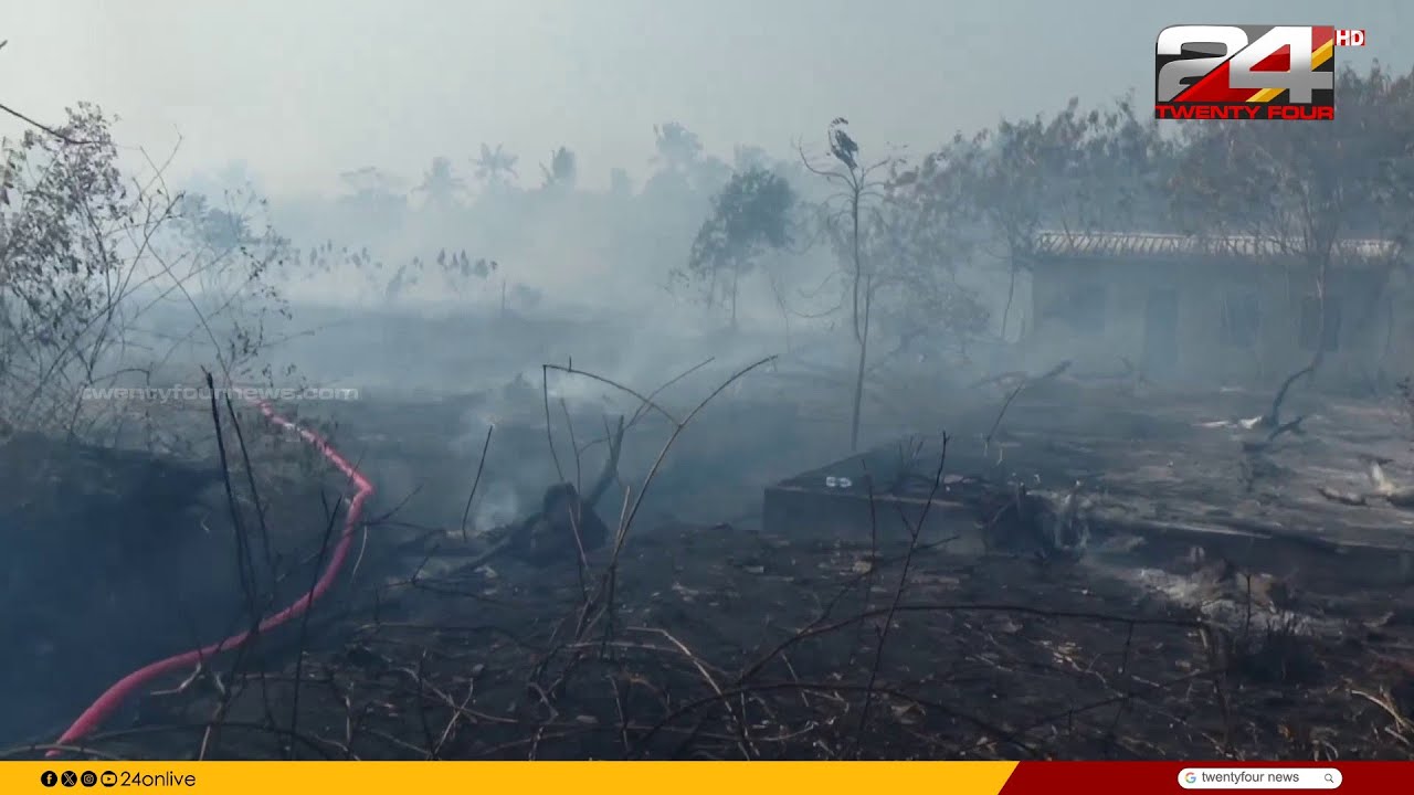 കഴക്കൂട്ടത്ത് വൻ തീപിടുത്തം; തീ പടർന്നിട്ട് അരമണിക്കൂർ പിന്നിടുന്നു