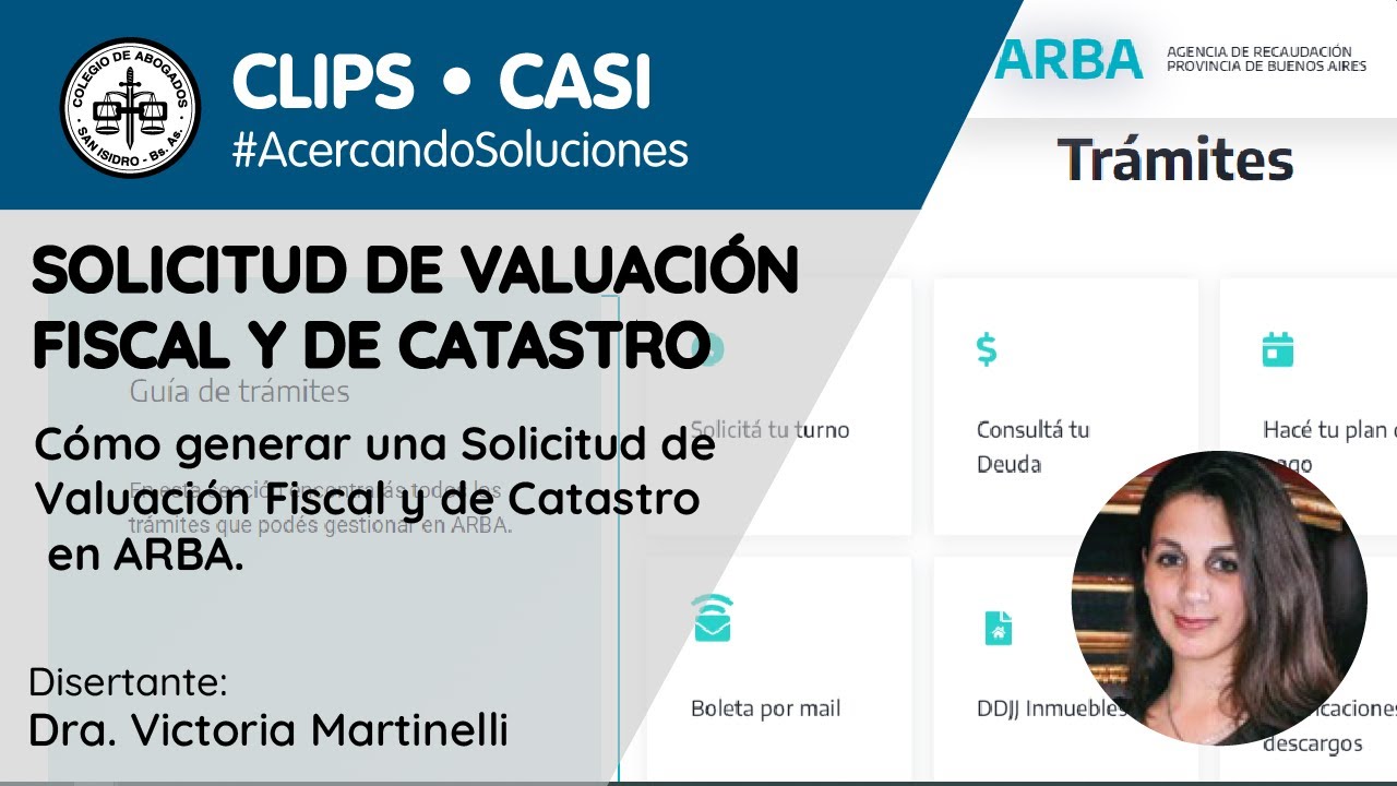 solicitud de valuación fiscal y de catastro| CLIPS CASI