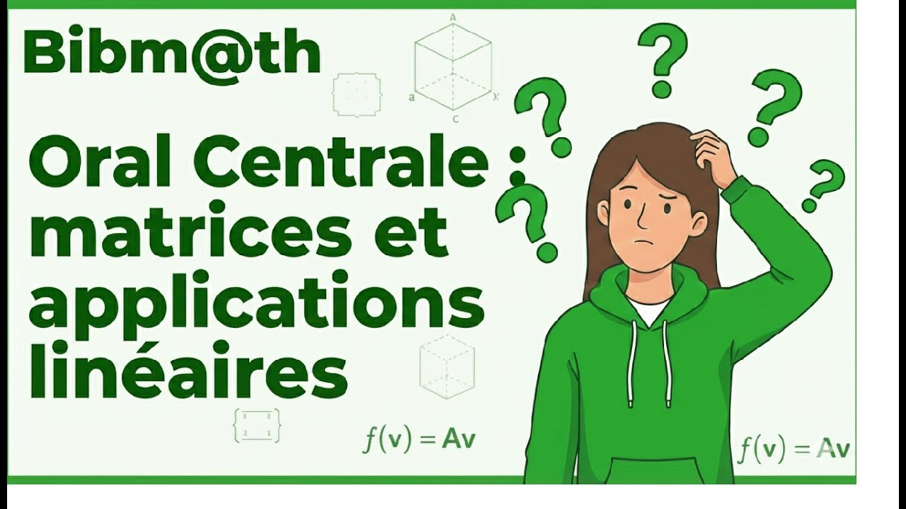 Exo Oral Centrale : Applications linéaires et Polynômes (dès la Sup)