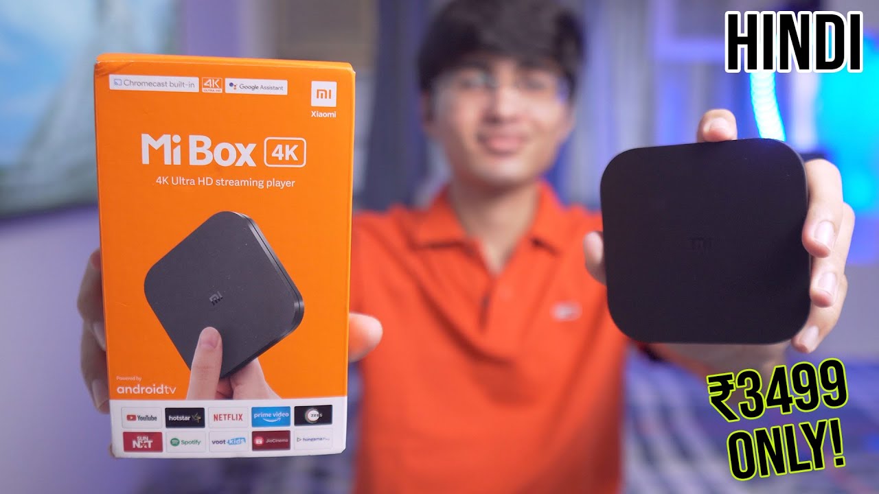 Xiaomi Mi Box 4K Unboxing/Mini Review (Hindi) - ₹3499 Android TV