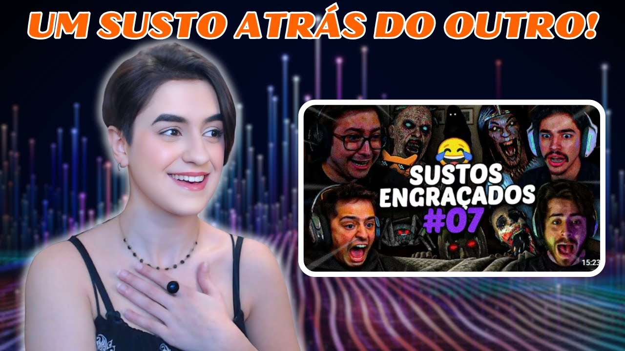 REACT - SUSTOS ENGRAÇADOS NAS LIVES #07 - Viralizou Clips