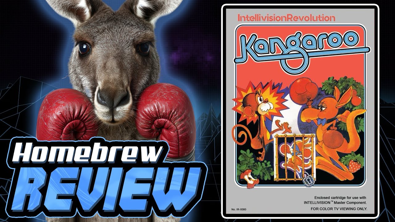 НОВИНКА! Kangaroo для Intellivision — обзор игры Homebrew