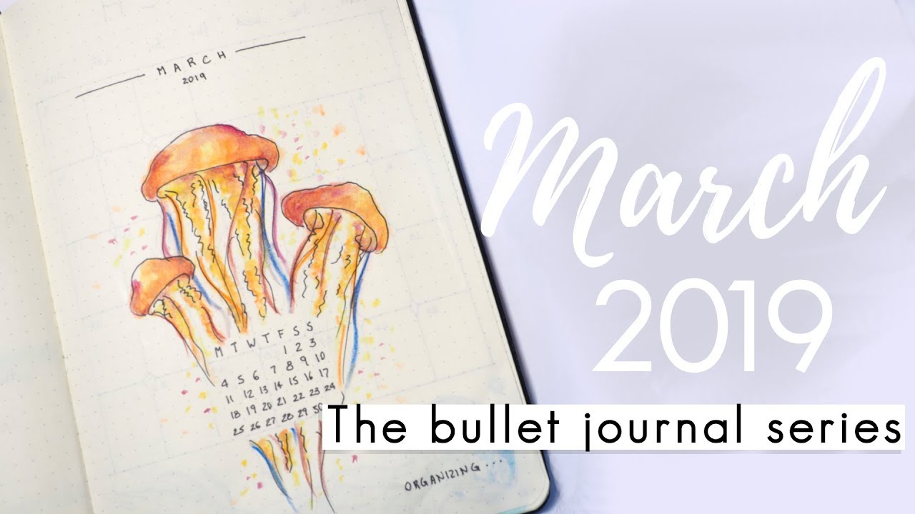 March 2019 Bullet Journal Setup l PLAN WITH ME