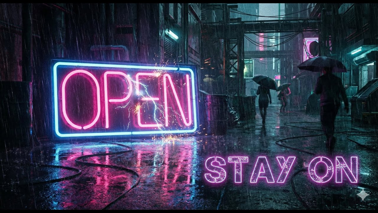 Atmos Cyberpunk/Jazz-Noir Fus | Late Night Focus - 