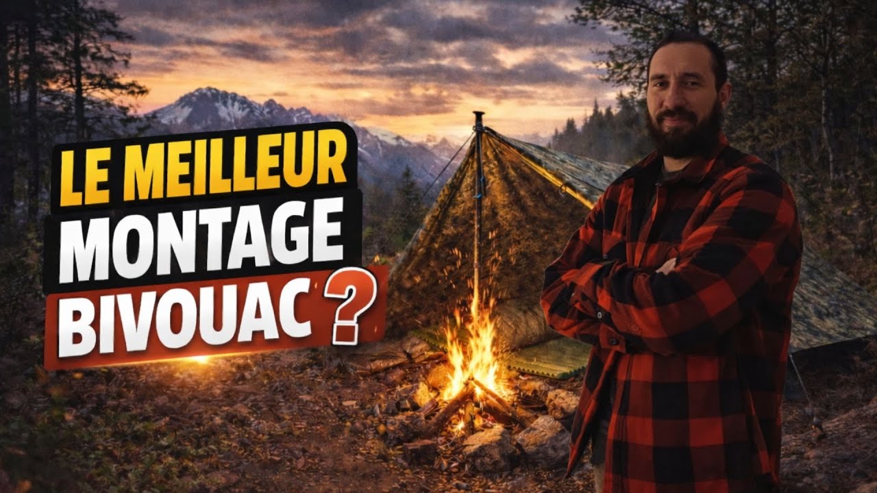 Le meilleur montage biwak! 2 minuty chrono