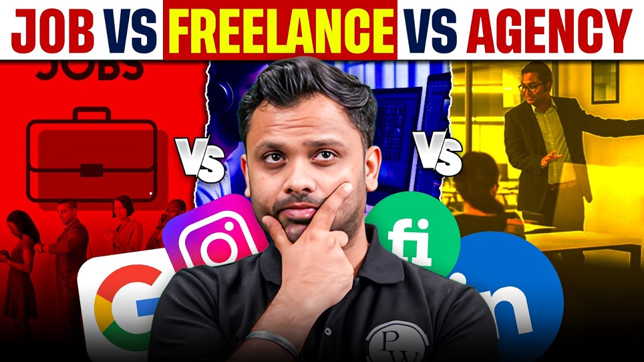 Job vs Freelancing vs Agency – Honest Truth About Career Growth & Income in 2026
