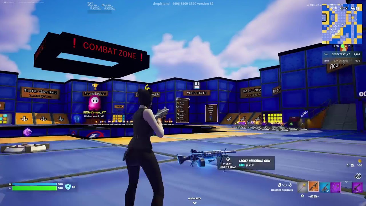 Messing  Around In Fortnite With Gang YT: DIXie verxy