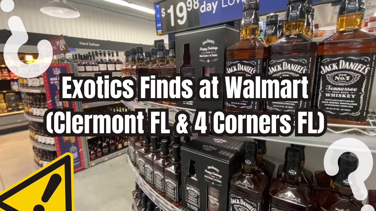 EXOTIC FINDS AT WALMART! (NEAR DISNEY)