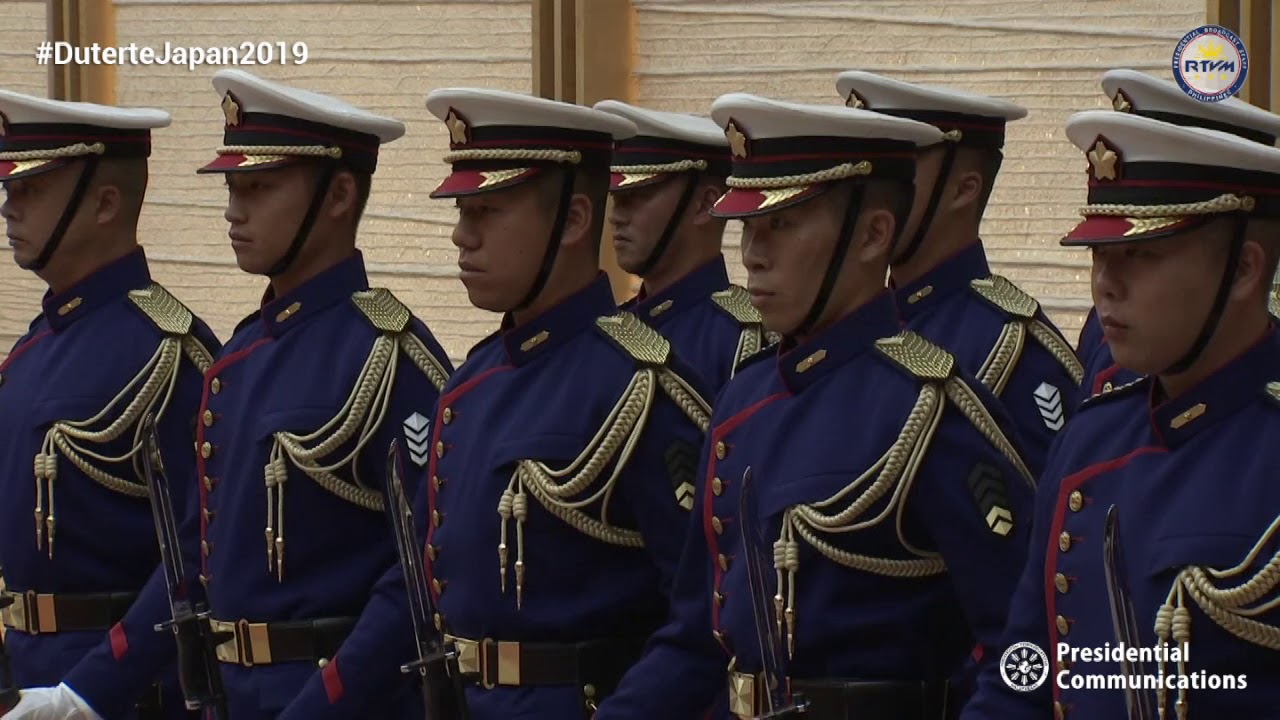 Welcome Ceremony/Review of Honor Guards 5/31/2019