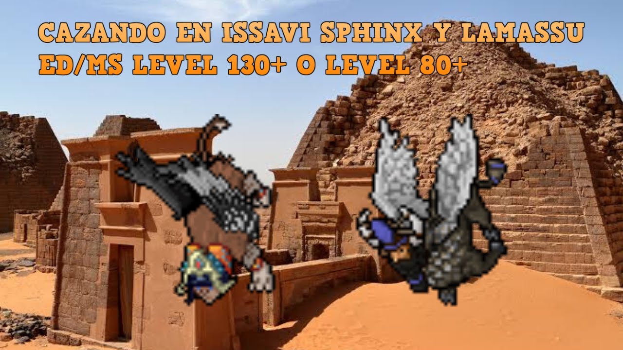 TIBIA - Cazando en ISSAVI - EXP: @1.6kk/h - [ED/MS SOLO: level 130+ u 80+] - [HD Recommended - 1080]