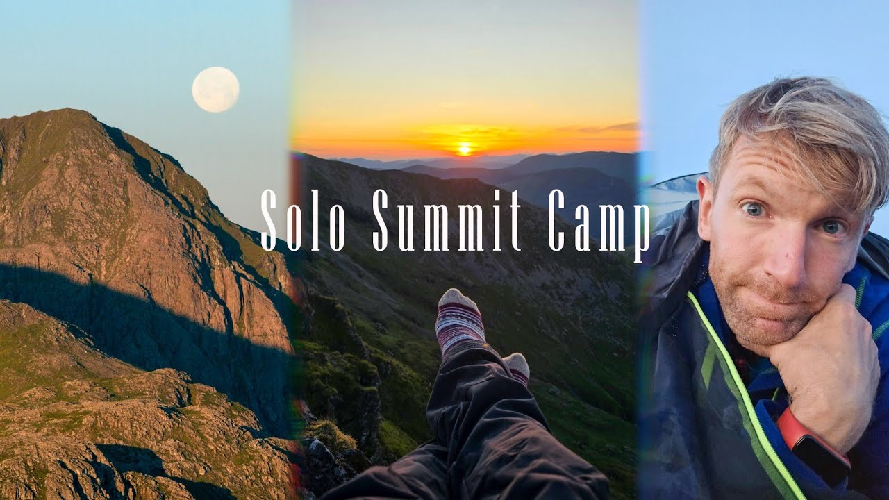 Scotland Summit Camp: Solo Wild Camping on the Ridge