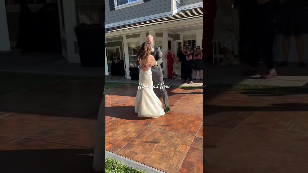 Here and Now by Luther Vandross.  Bride and Groom! #firstdance #luthervandross #weddingdance #❤️