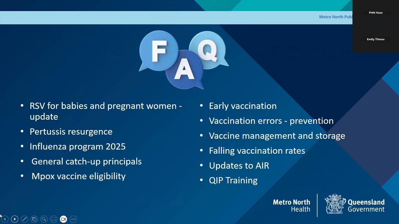 PHU Immunisation Catch Up | 18 February 2025