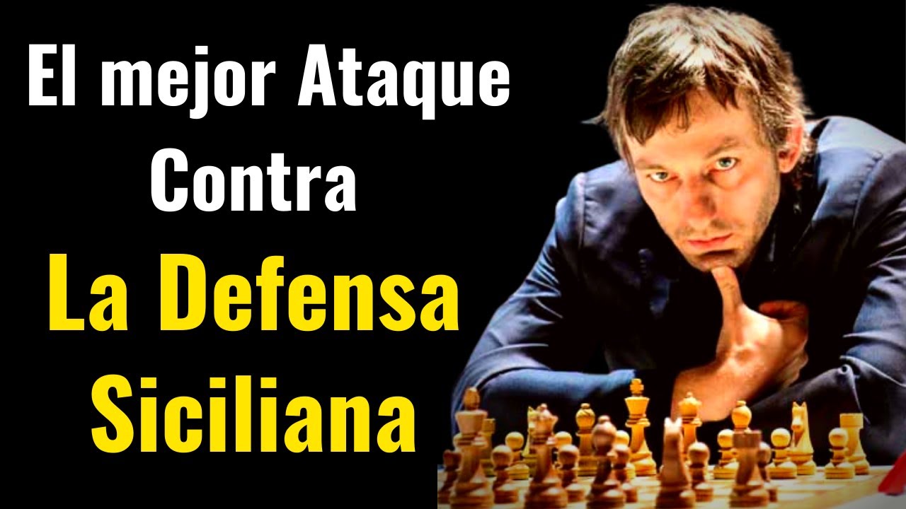 🔥Derrota a la DEFENSA SICILIANA 👉con este PODEROSO ATAQUE.