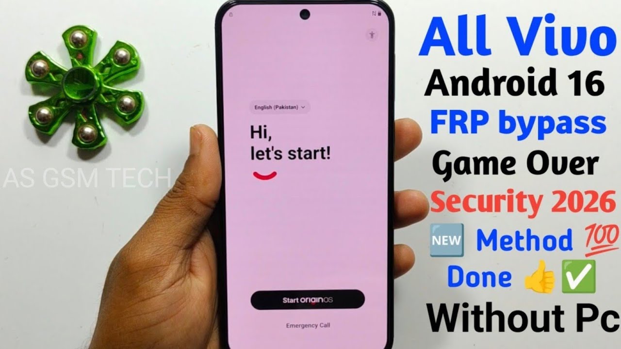All Vivo Android 16 FRP bypass Game Over 2026 | Vivo Frp Unlock Android 16 Without Pc 🆕 Method💯Done