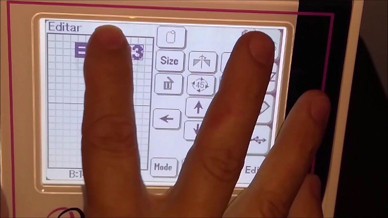 COMO BORDAR NA MAQUINA JANOME 350E 370E ELNA 8300