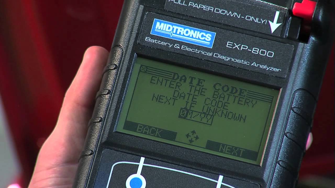 Midtronics EXP-800: Demonstration