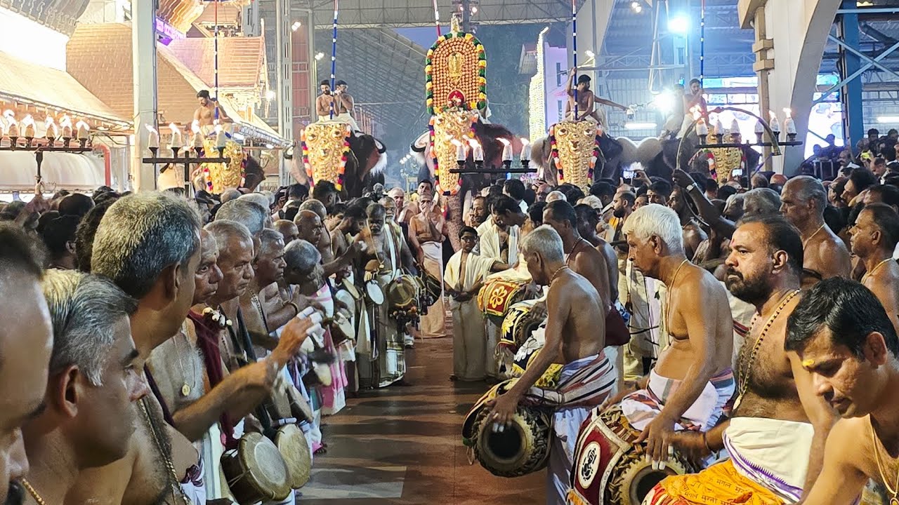 ഗുരുവായൂർ ആറാട്ട് പഞ്ചവാദ്യം-പതികാലം തിമില താളവട്ടം-ചോറ്റാനിക്കര വിജയൻ മാരാർ & ടീം #panchavadyam #yt