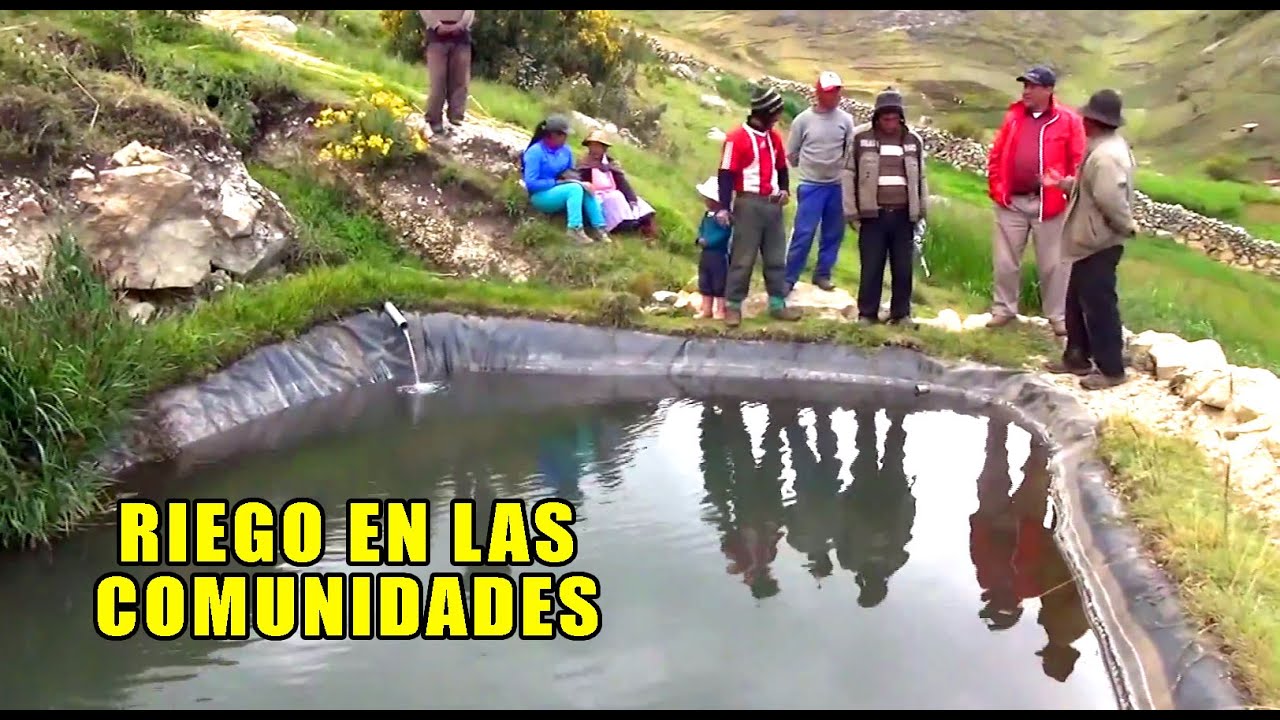 Microsistemas de riego por aspersión - Comunidades Campesinas responden al cambio climático